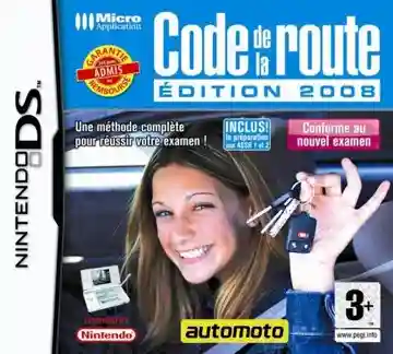 Code de la Route - Edition 2008 (France)-Nintendo DS